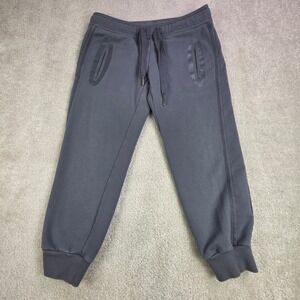 Adidas x‎ Stella McCartney Women's Blue Grey Cropped Jogger Sweatpants Size S